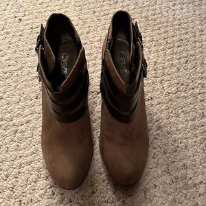 Carlos Tan Suede Boots
